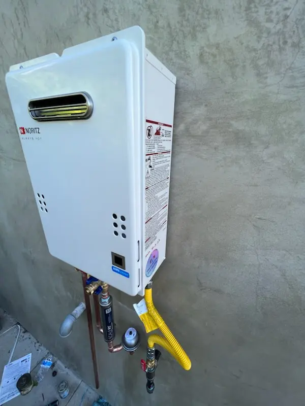 Tankless water heater installation for Green Ridge homes